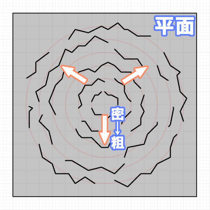 イラスト解説 ヒビ割れた壁や地面の描き方 初心者向け きゃんばすクラスタ