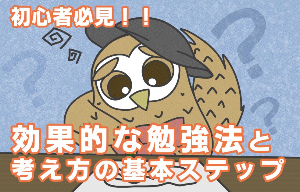 【イラスト初心者必見】挫折しない！効果的な勉強法と考え方の基本ステップ